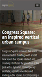 Mobile Screenshot of congress-square.com